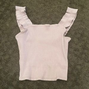 Light Purple Cropped Top